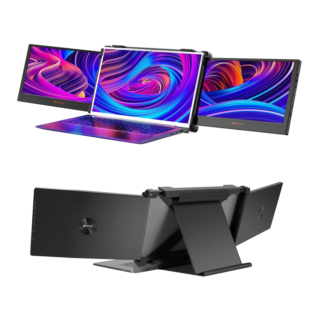 Portable Monitor Layout Double Your Productivity: How GTMEDIA Portable Monitors Are Revolution