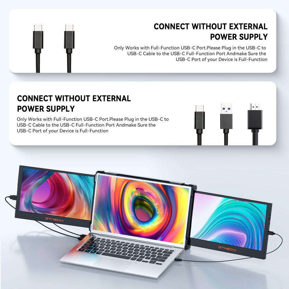 Mate X Triple Screen 11.6'' Laptop Screen Extender