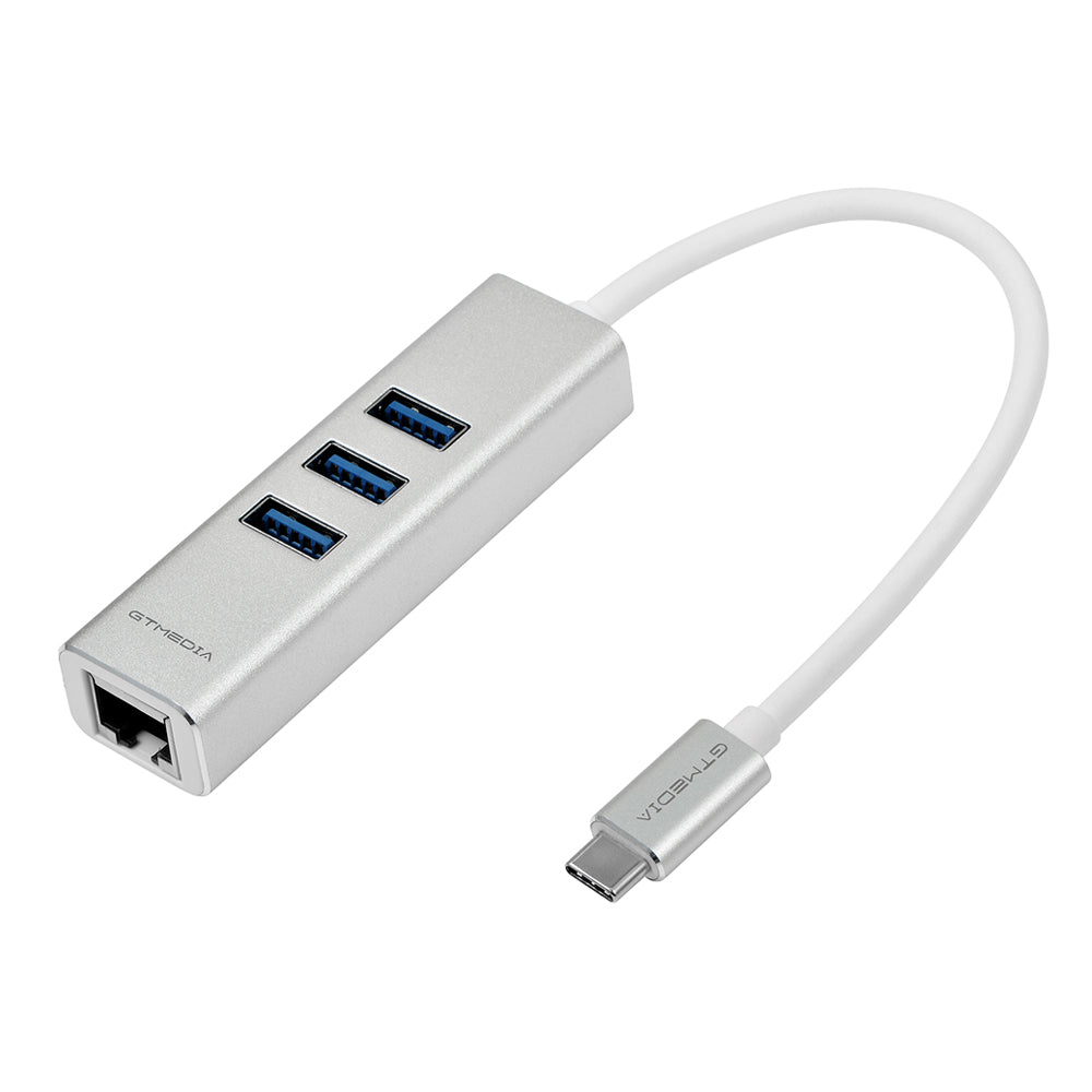 GC615 USB3.1 C/M TO 3USB3.0+RJ45（10/100/1000M） (FREE SHIPPING)