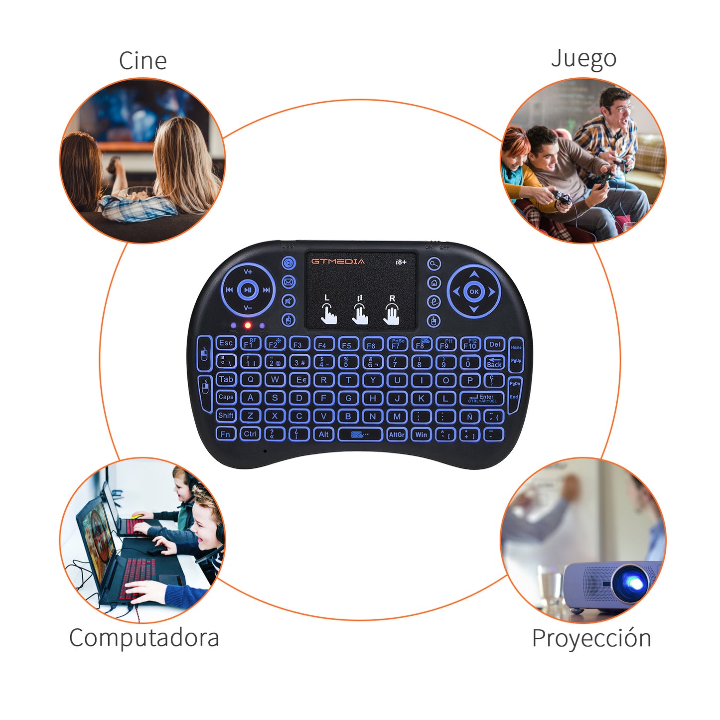 i8+ Keyboard - Spanish (FREE SHIPPING)