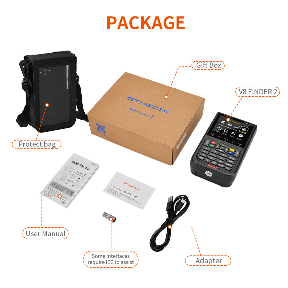 GTMEDIA Satellite V8 Finder 2