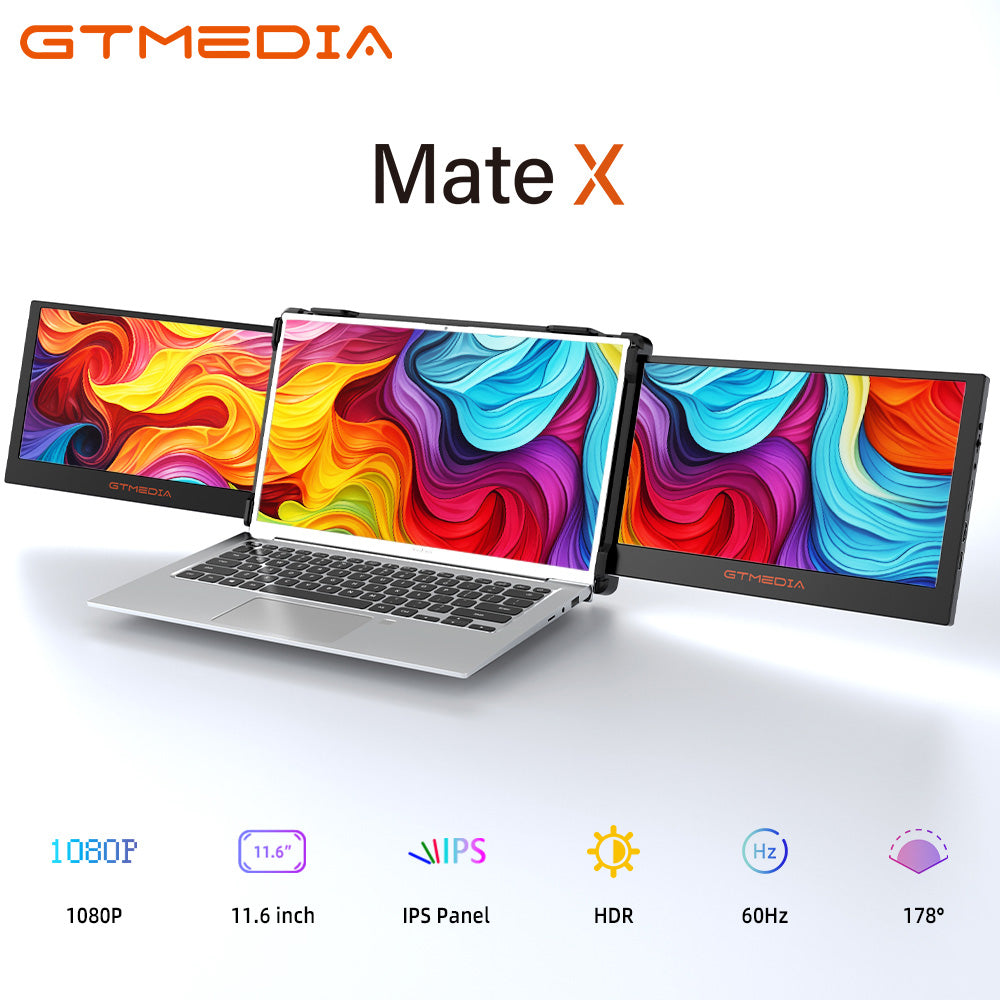 Mate X Triple Screen 11.6'' Laptop Screen Extender