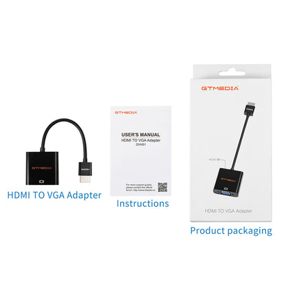 GVH01 HDMI TO VGA Converter with Audio (FREE SHIPPING)