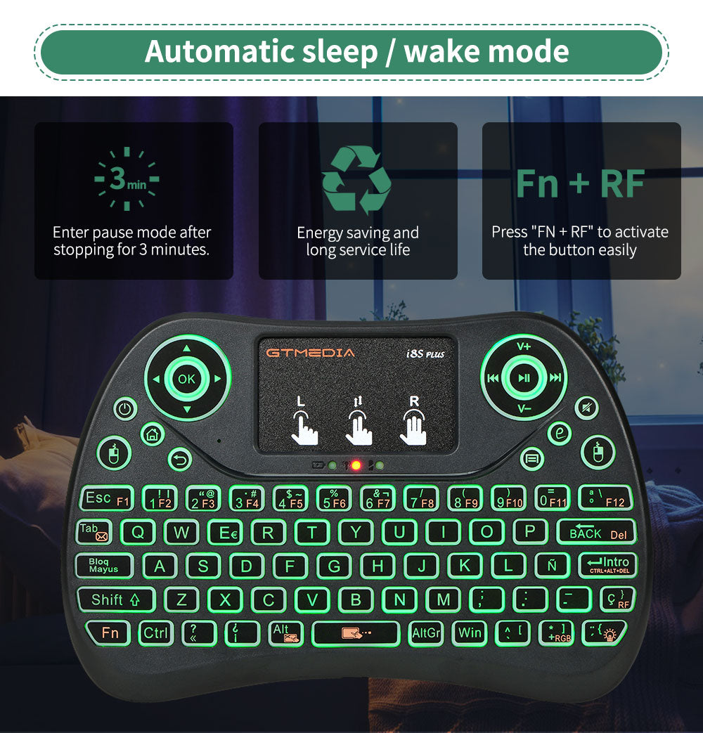 i8X-PLUS Keyboard - Spanish (FREE SHIPPING)