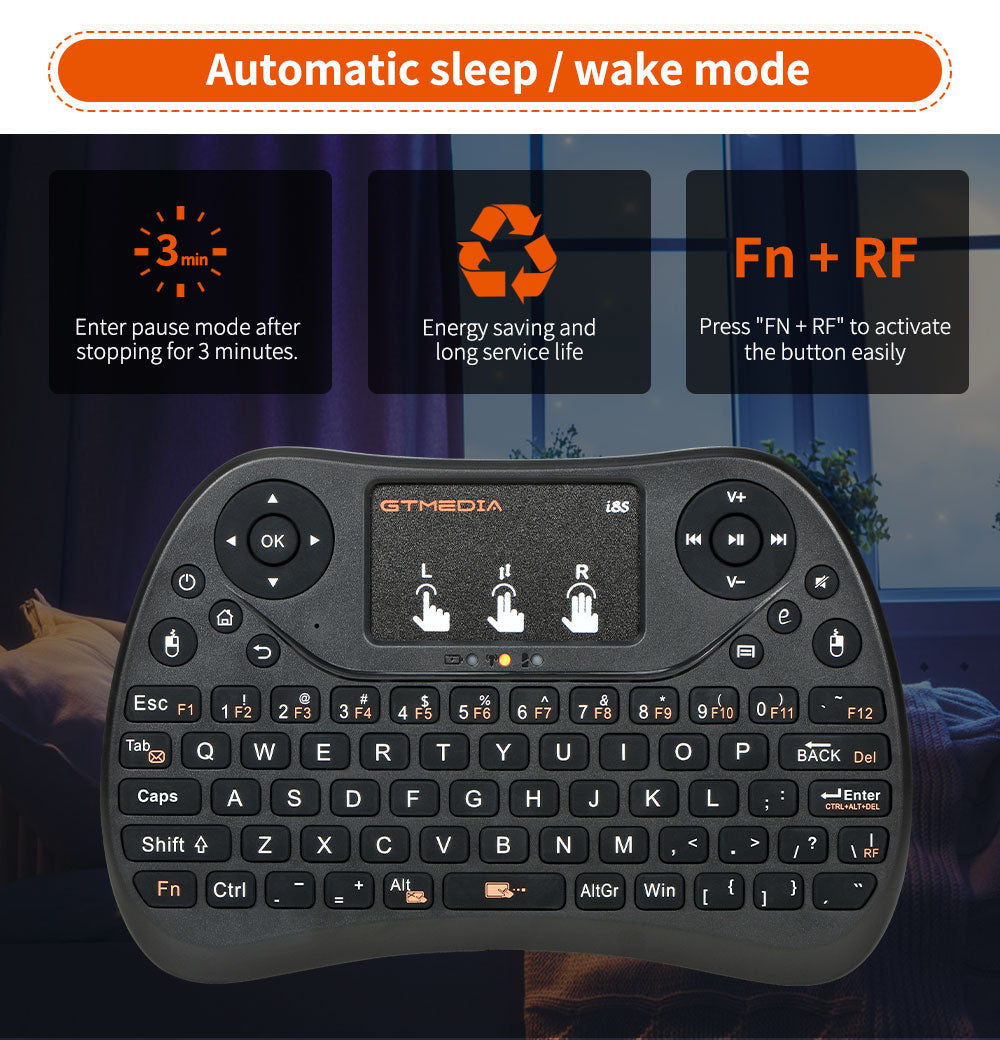 i8S Keyboard - Spanish (FREE SHIPPING)