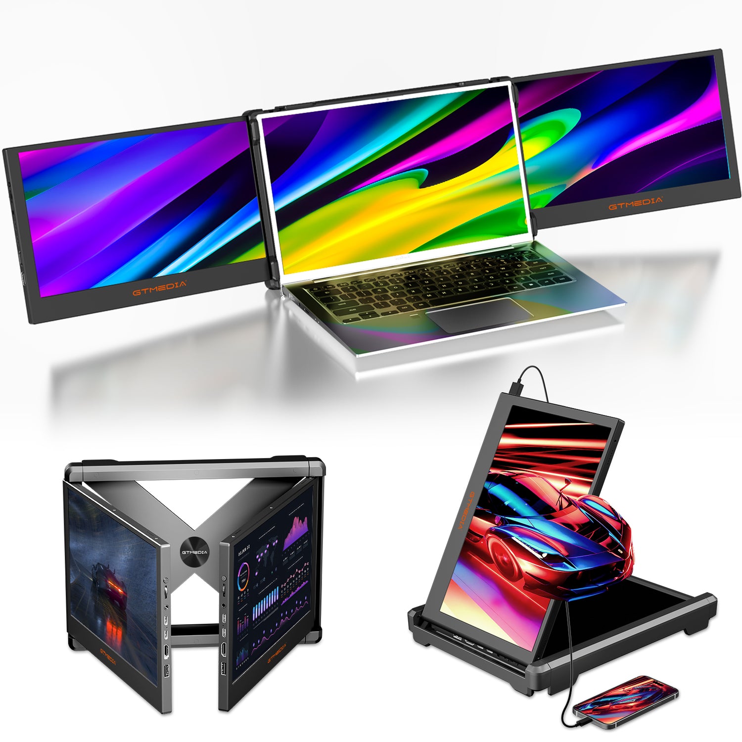 mate x tripe screen monitor