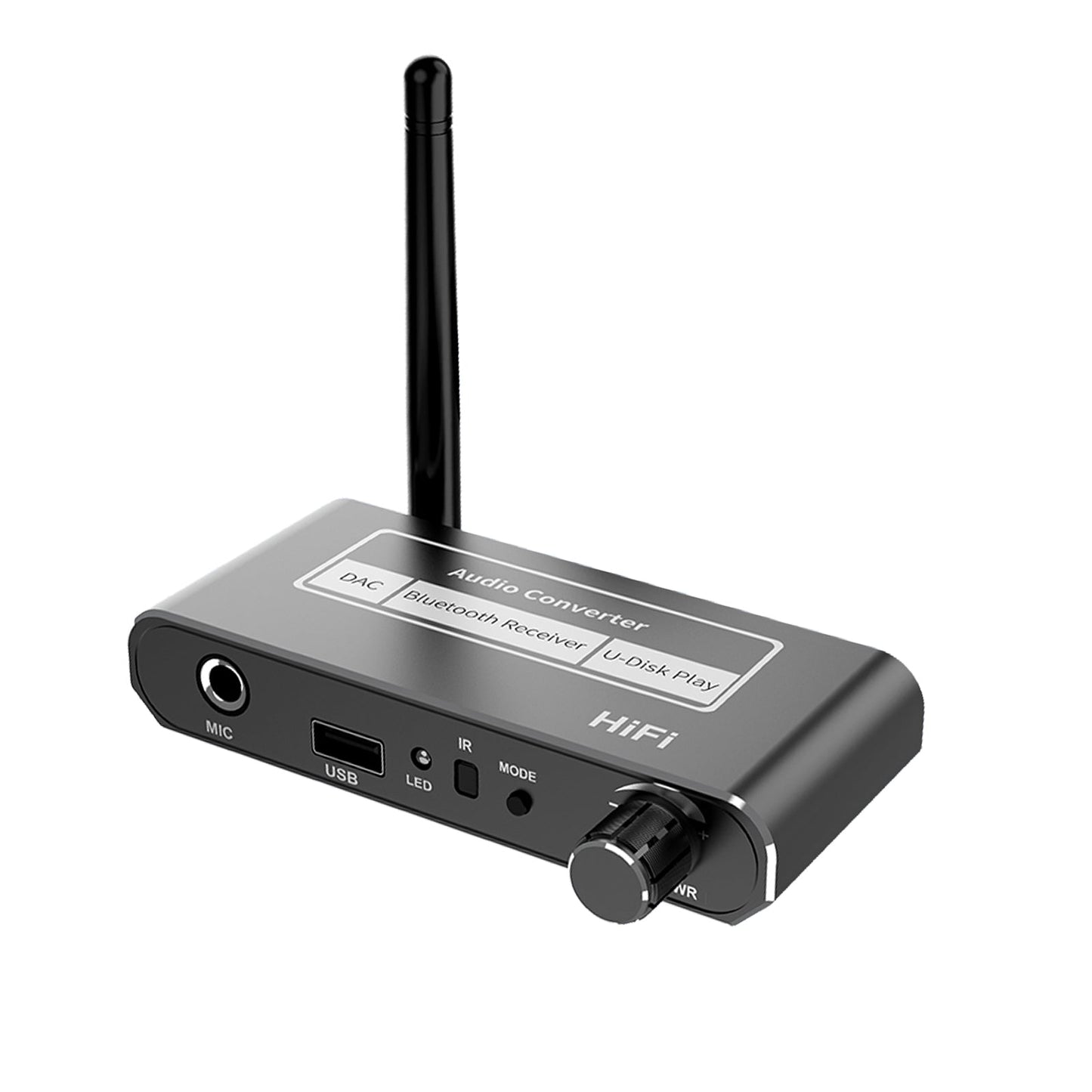 GTMEDIA R8 Bluetooth 5.2 Receptor de Audio Coaxial HD Baja Latencia 